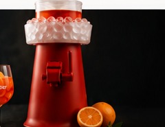 Sprizzer z drinkiem i pomarańczami