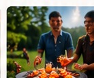 Sprizzer na grillu i garden party